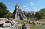 O Templo I, o mais famoso das ruínas mayas de Tikal, na Guatemala